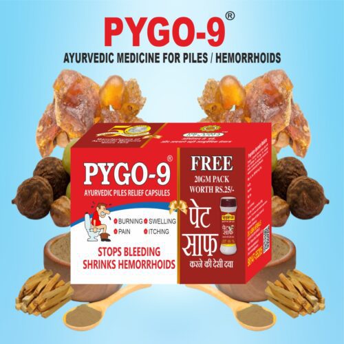 front image of pygo-9 piles medicine