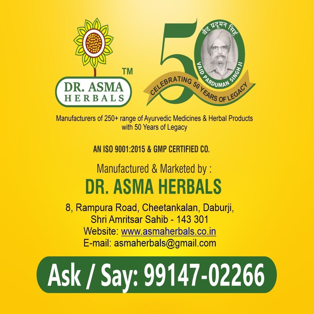 contact information of dr asma herbals