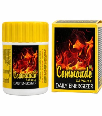 Commando capsule daily energizer for men and women