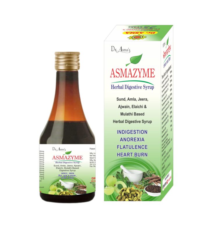 asmazyme best digestive enzyme syrup ayurvedic syrup for digestion gas pachan herbal kaahda