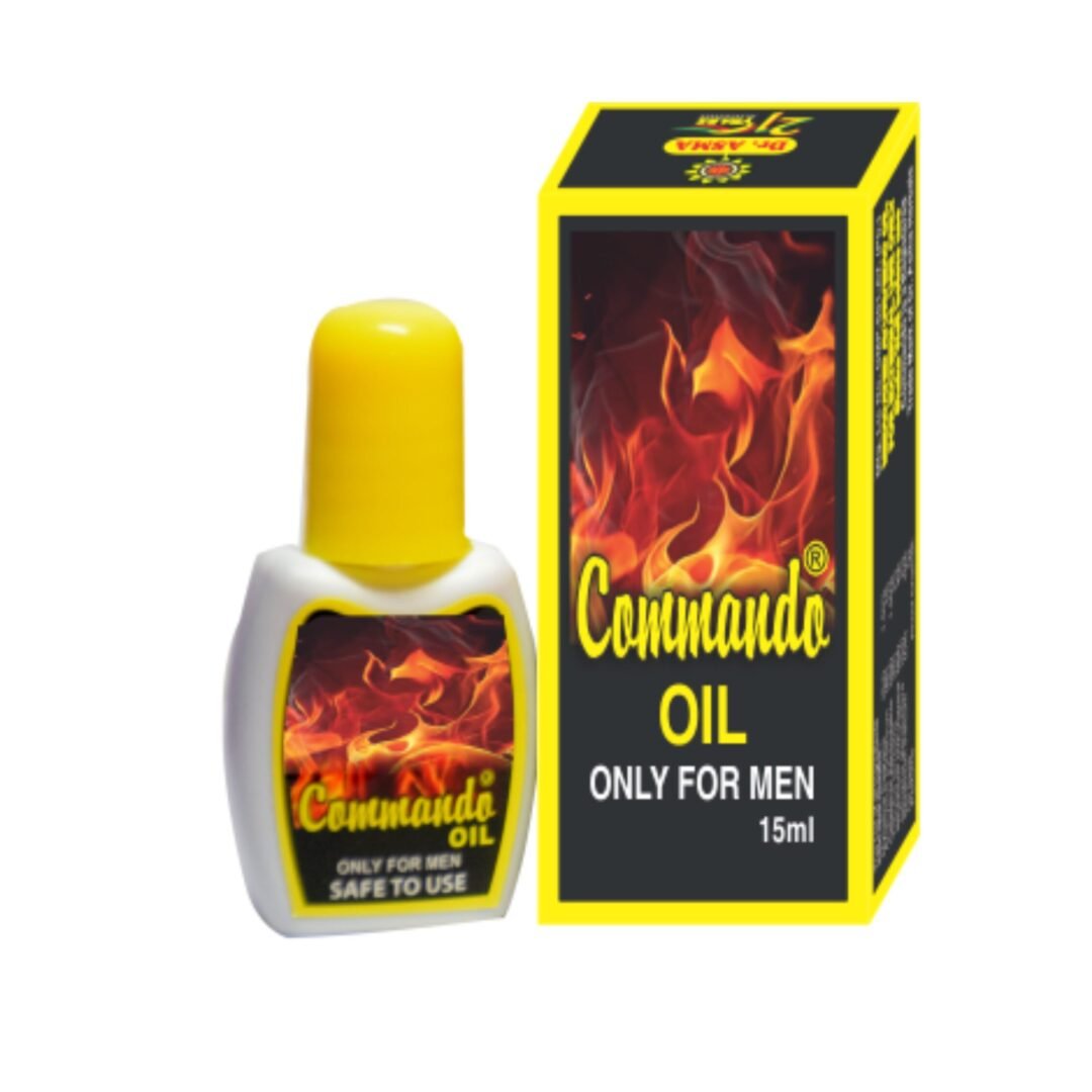 commando oil daily energiser energy booster body grow ayurvedic
