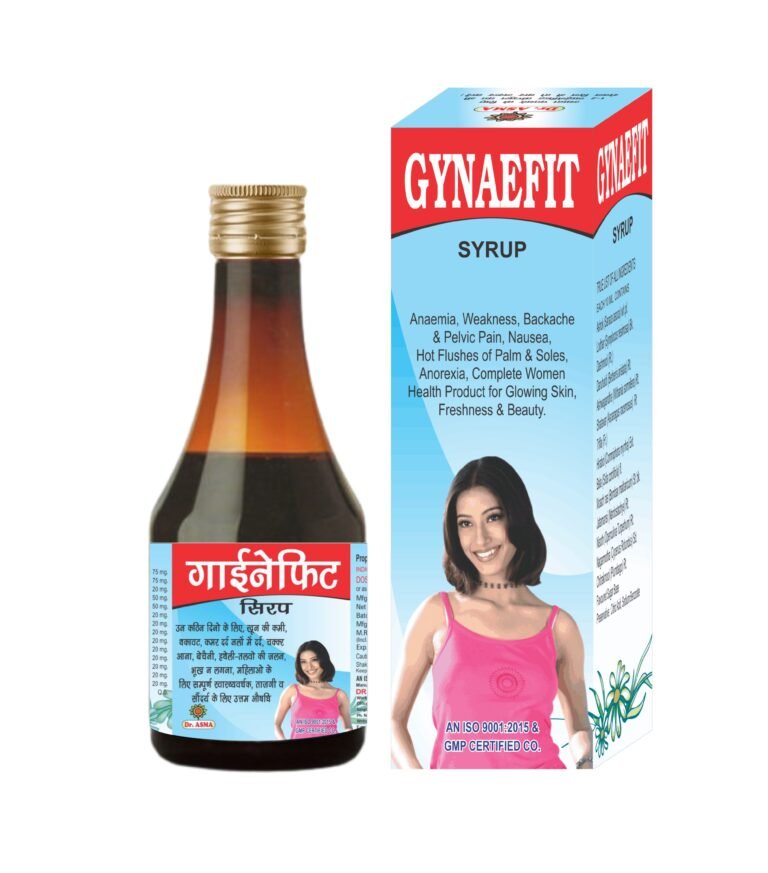 Gynaefit Syrup For Female Irregular Menstrual Problems Dr Asma Herbals