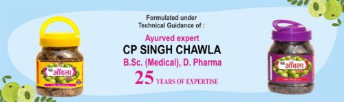 dr asma herbals CP Singh chawla medi amla candy banner