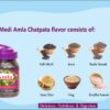 ingredients used in medi amla candy chatpata masala kali mirch jeera kala namak aam chur hing sendha namak dr asma herbals