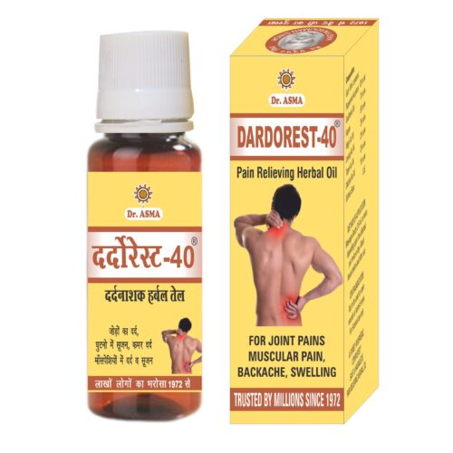 dardorest ayurvedic massage oil for joint pain back ache musle pain