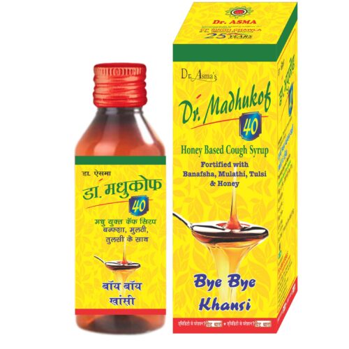 dr madhukof ayurvedic cough syrup for cold flu khaansi khansi kasni kasrex