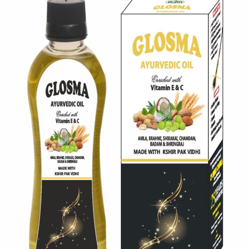 glosma ayurvedic herbal hair oil itching scalp dandruff