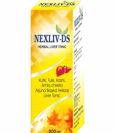 nexliv ds ayurvedic syrup for liver care health strong