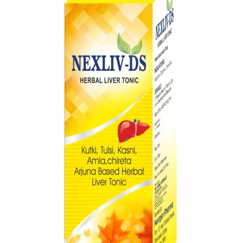nexliv ds ayurvedic syrup for liver care health strong