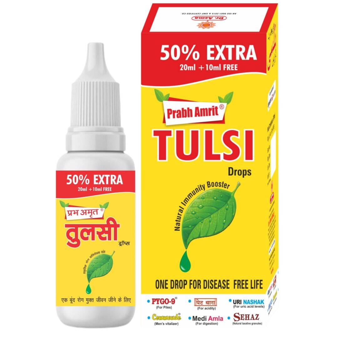 prabh amrit tulsi drops for immunity booster panch panj ocimum sanctum