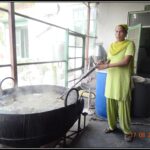 Bhatti Section of Ayurvedic company factory