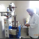 Pouch (Sachet) filling and sealing machine section