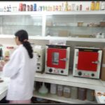 Muffle furnace in laboratory