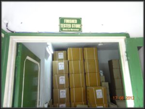 Finished Products Section at Dr. Asma Herbals Factory