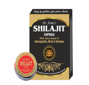 Dr asma shilajeet shilajit capsule ayurvedic resin raw mineral shilajitu