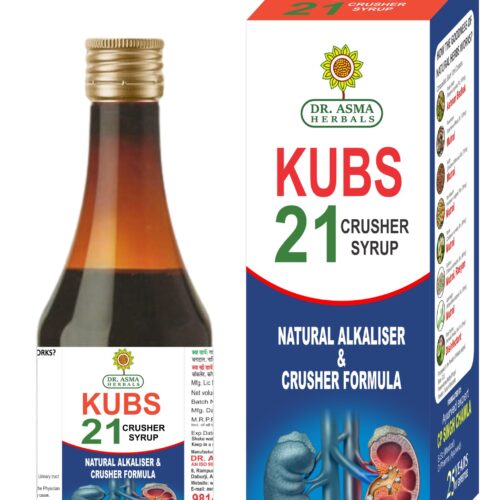 KUBS 21 ayurvedic kidney alkalizer syrup stone crusher formula